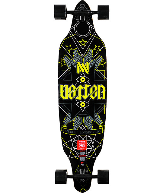 Mercer Pendulum 39" Drop Through Longboard Complete at Zumiez PDP